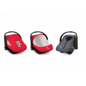 Wisconsin Badgers NCAA Cozy Cover Combo Pack Sun/Bug & Lightweight Car Seat Baby